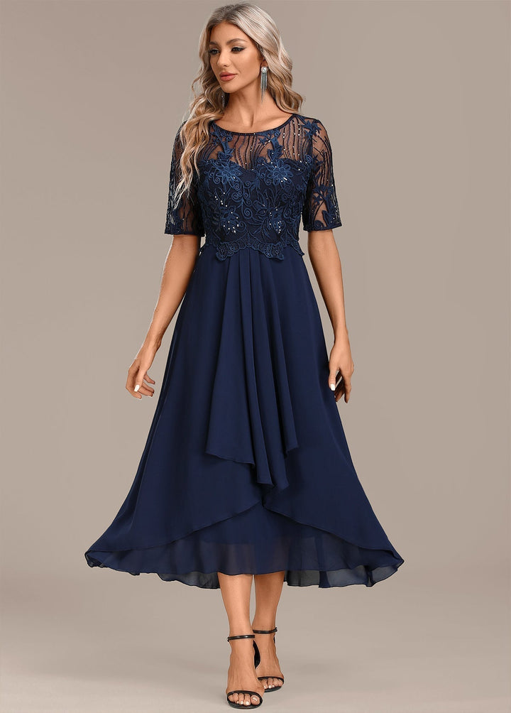 Isabella | Zeitlose Eleganz Midi Sommer Kleid