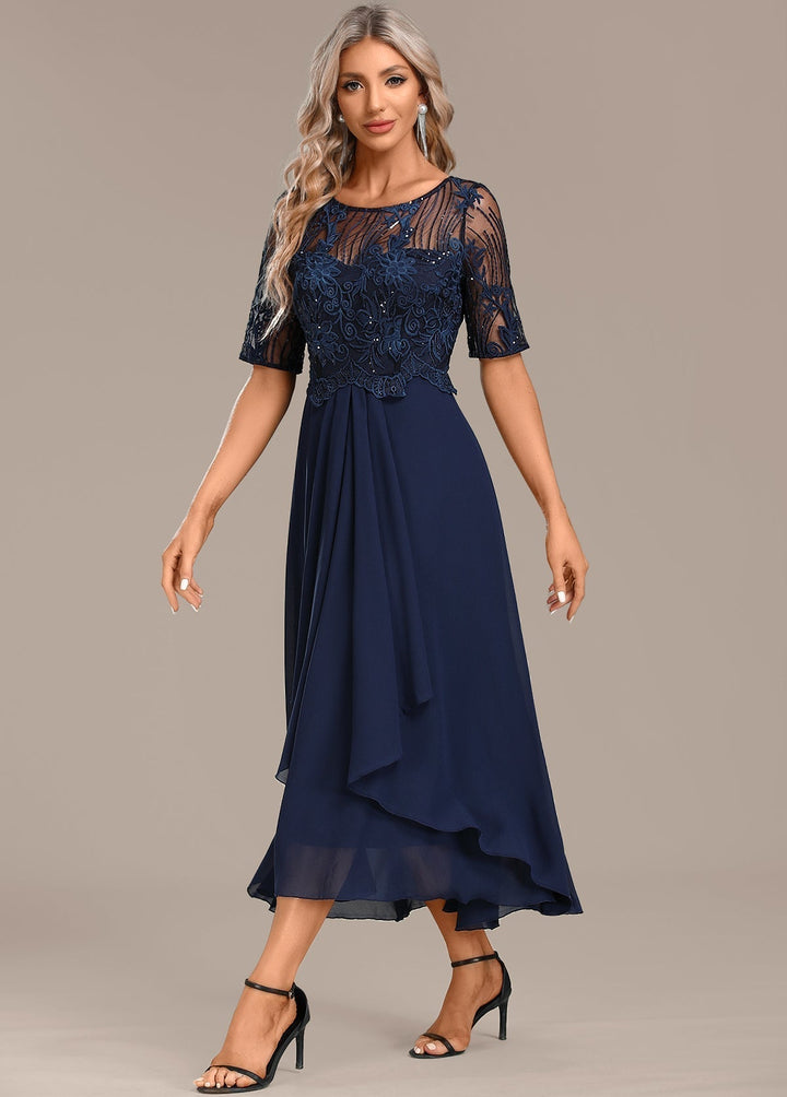 Isabella | Zeitlose Eleganz Midi Sommer Kleid