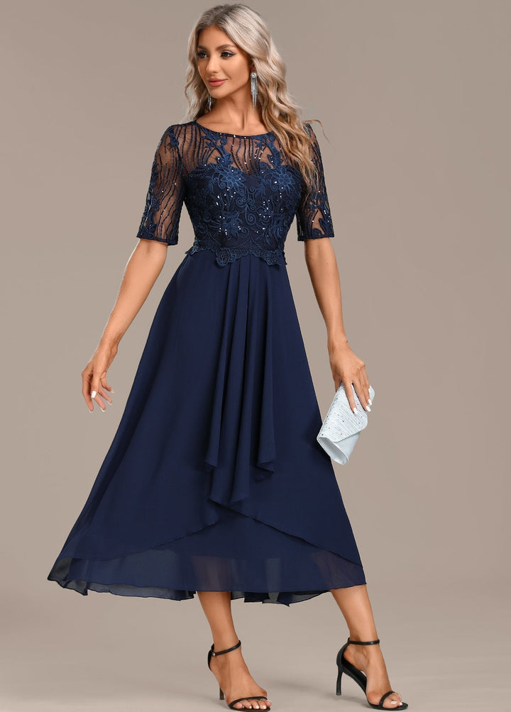 Isabella | Zeitlose Eleganz Midi Sommer Kleid