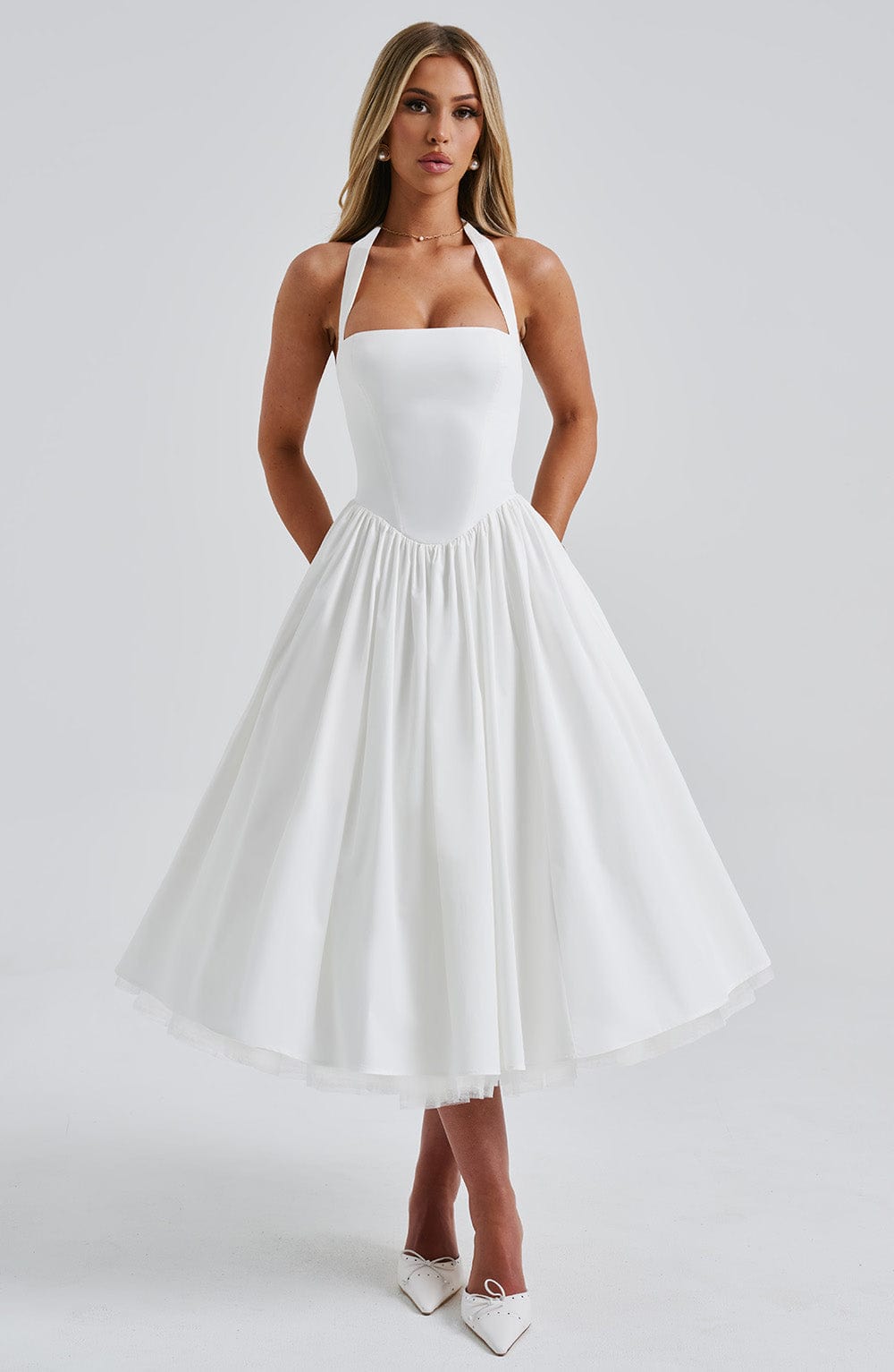 Celestine | Zeitlose Eleganz hochzeitsgast kleid