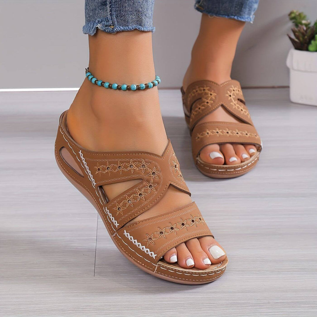 Nora | Rutschfeste Komfort Sandalen