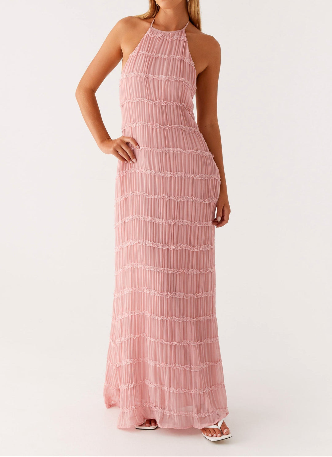 Rhea | Eleganter Hauch Maxi Sommer Kleid