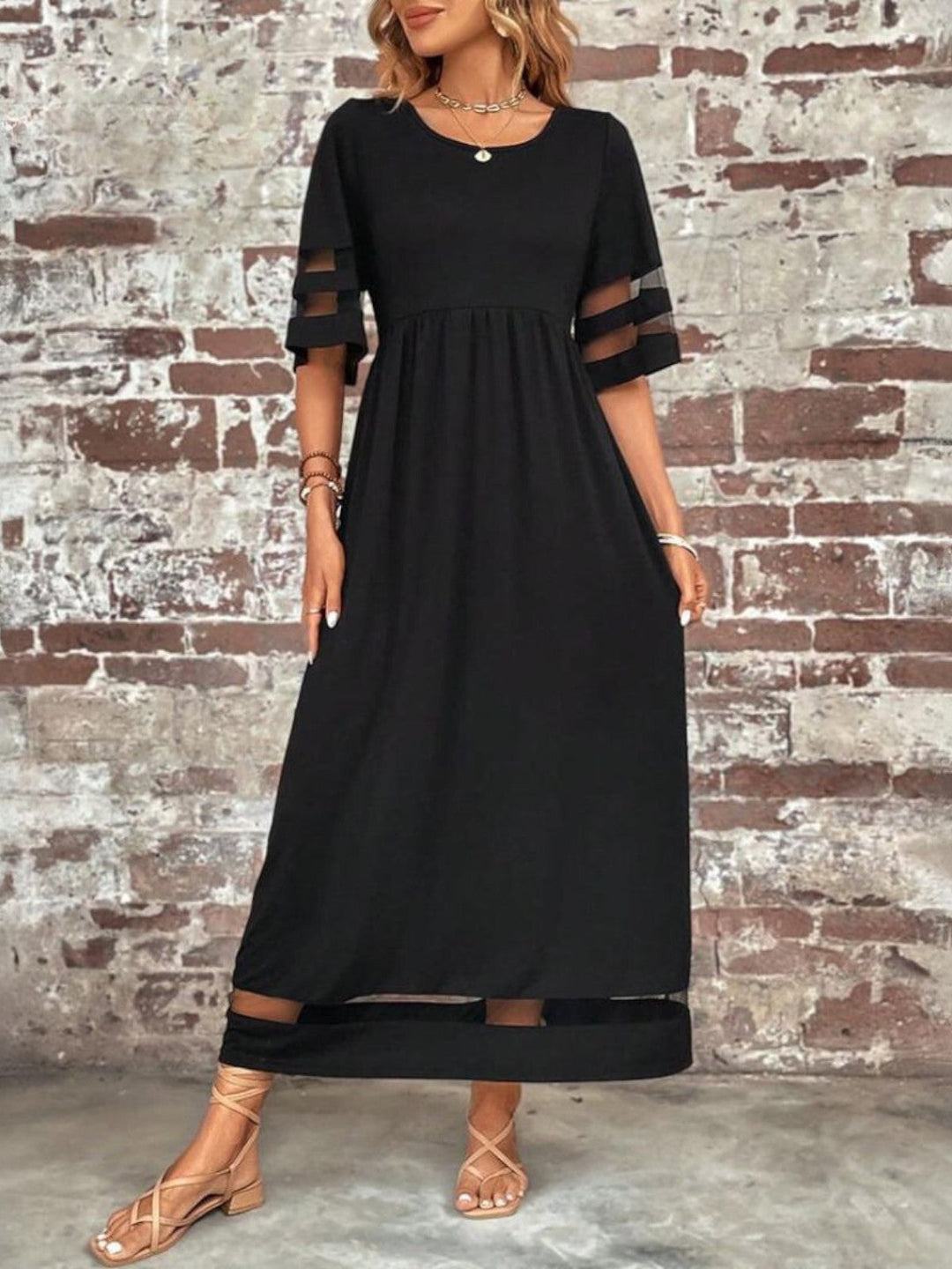 Izzy | Anmutiger Charme Maxi Sommer Kleid