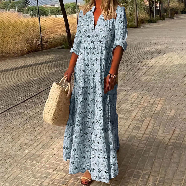 Sapphire | Boho Anmut Maxi Sommer Kleid