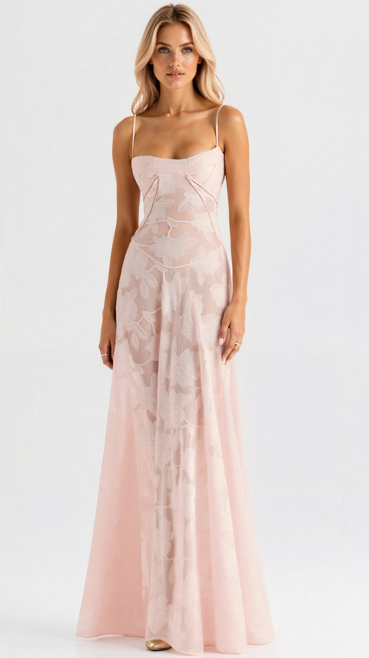 Liliana | Korsett Eleganz maxikleid