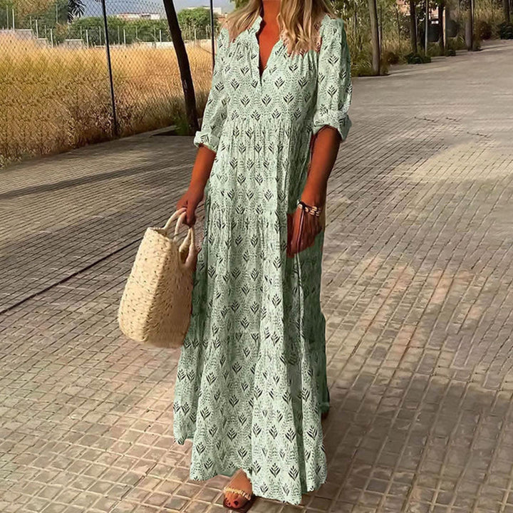 Sapphire | Boho Anmut Maxi Sommer Kleid