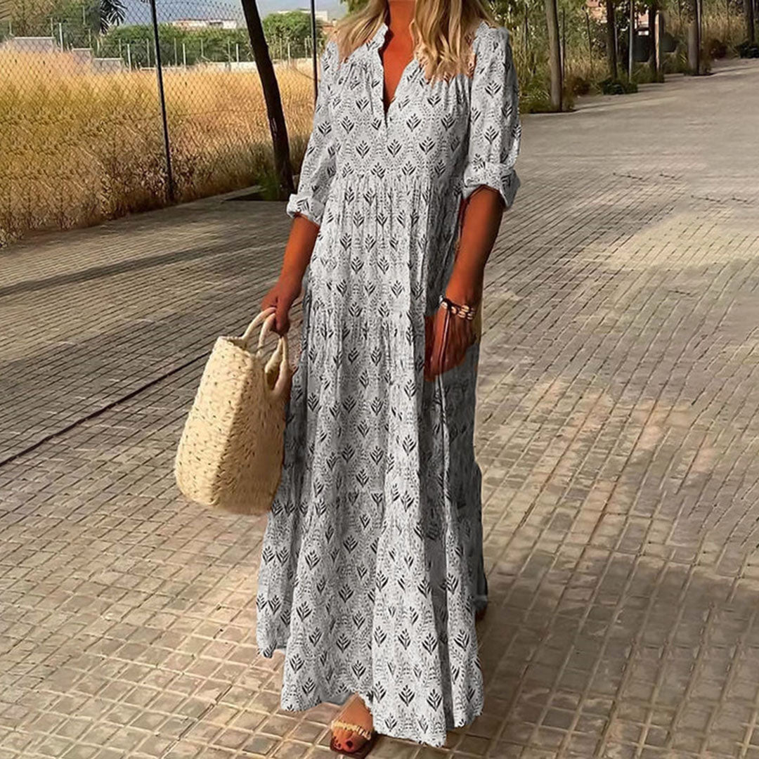 Sapphire | Boho Anmut Maxi Sommer Kleid