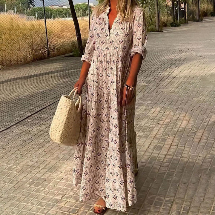 Sapphire | Boho Anmut Maxi Sommer Kleid