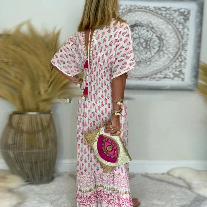 Dorothy | Boho Print Maxi Sommer Kleid