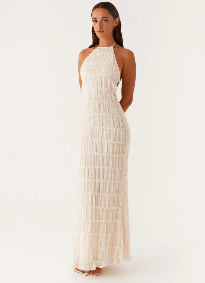 Rhea | Eleganter Hauch Maxi Sommer Kleid