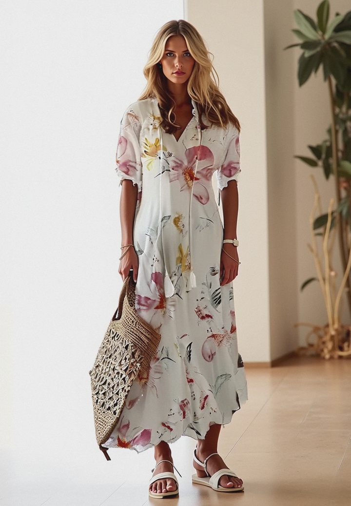 Valeria | Boho Leichtigkeit sommerkleid