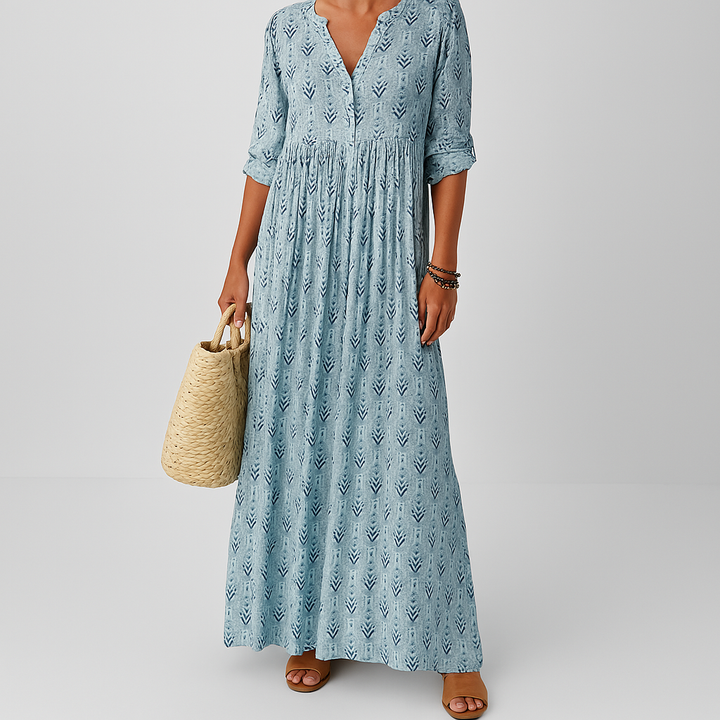 Sapphire | Boho Anmut Maxi Sommer Kleid