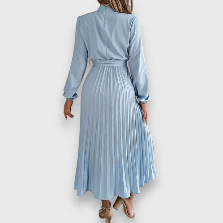 Madelynn | Eleganter Fluss Midi Sommer Kleid