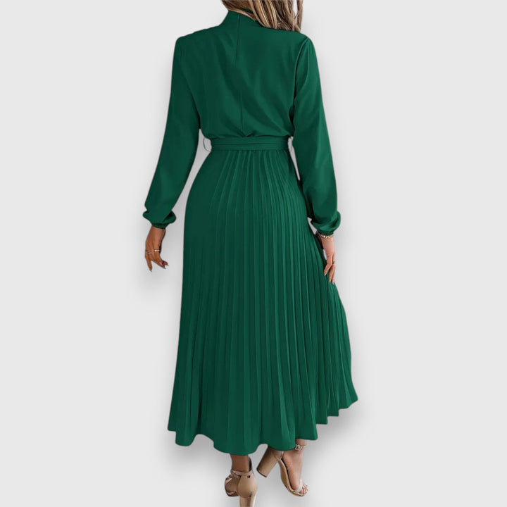 Madelynn | Eleganter Fluss Midi Sommer Kleid