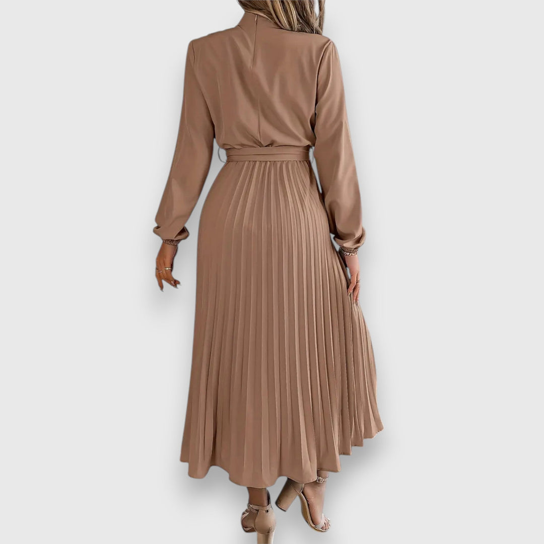 Madelynn | Eleganter Fluss Midi Sommer Kleid