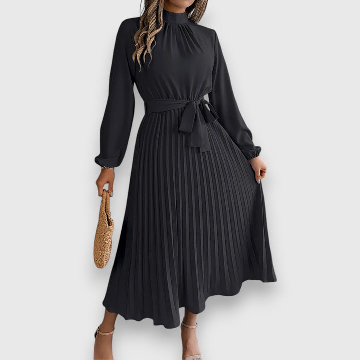 Madelynn | Eleganter Fluss Midi Sommer Kleid