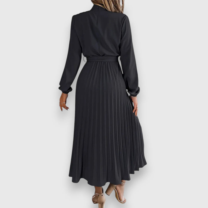 Madelynn | Eleganter Fluss Midi Sommer Kleid