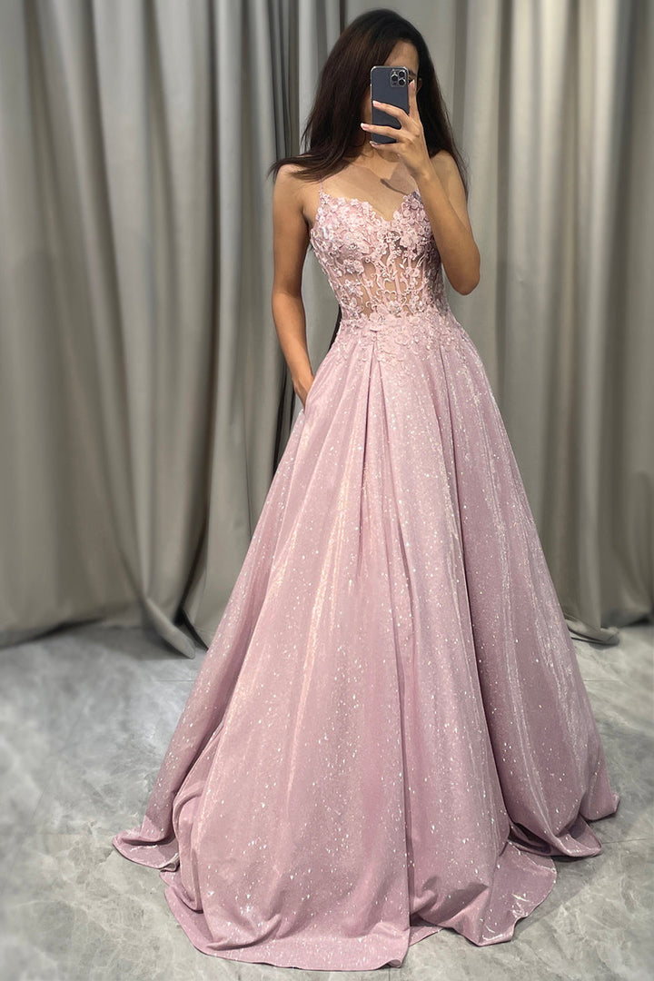 Bronte | Damen Hochzeitsgast Verziertes Maxikleid