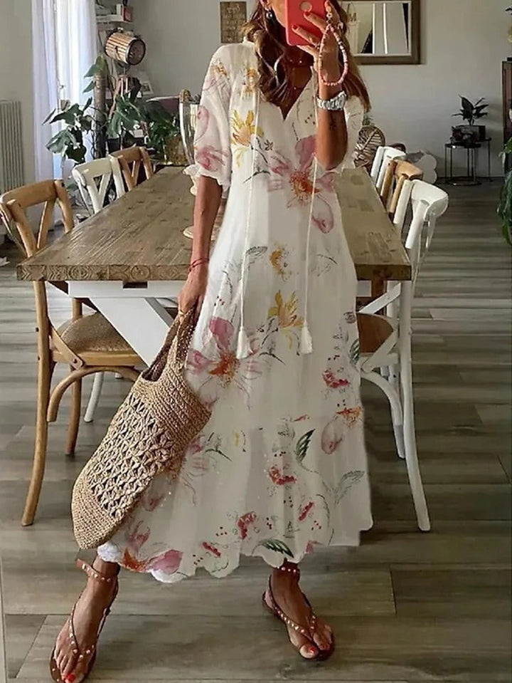 Valeria | Boho Leichtigkeit sommerkleid