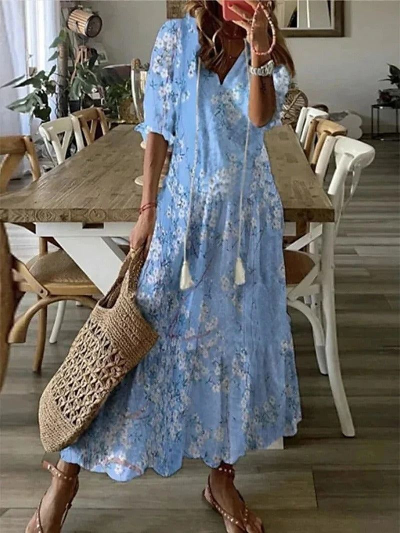 Valeria | Boho Leichtigkeit sommerkleid