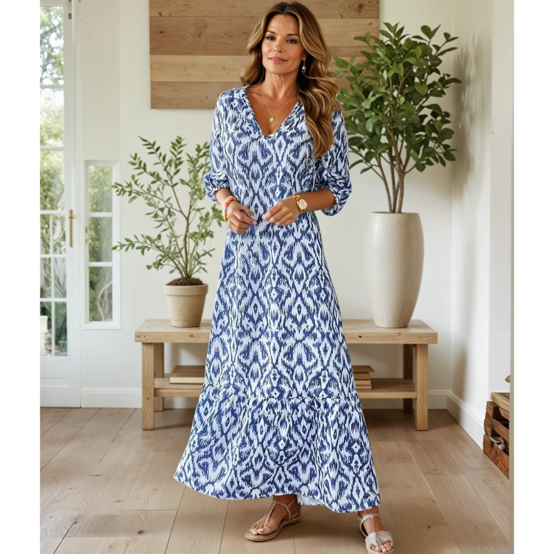 Francesca | Luftige Eleganz maxikleid