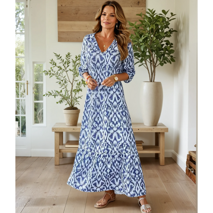 Francesca | Luftige Eleganz maxikleid